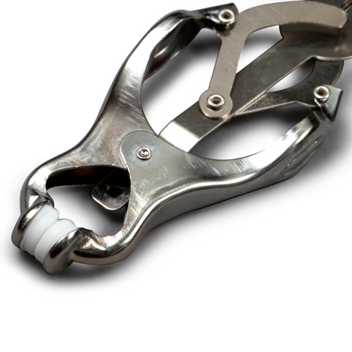 Pinzas pezones de metal con cadena (2)