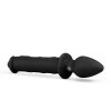 Kit dildo-plug anal en color Negro (4)