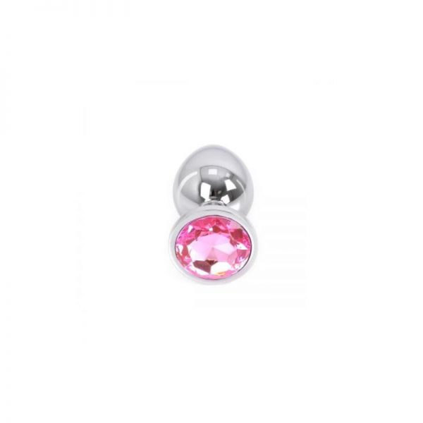 Plug de aluminio – joya rosa (2)